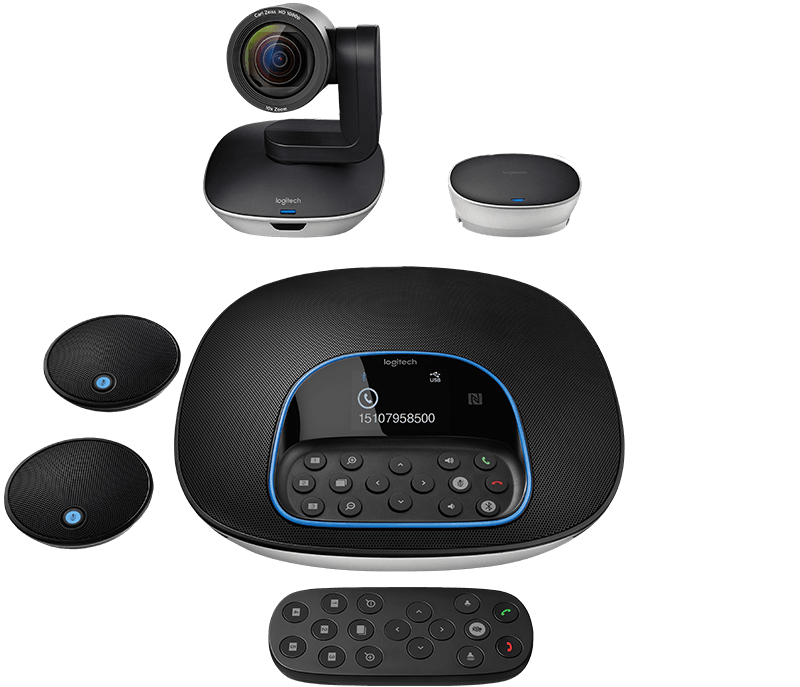 Cámara Web Logitech B2B Group Conference Black 960-001054