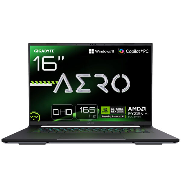 Laptop GIGABYTE AERO X16 1WH93USC94DH Copilot+ PC AMD Ryzen AI 7 350 40,6 cm (16") WQXGA 16 GB DDR5-SDRAM 1 TB SSD NVIDIA GIGABYTE-AERO-X16-1WH93US… 1 af02728a61d9ee2cf28f60acf8de2bc3e3ba99d6