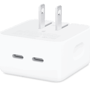 Apple Adaptador de corriente compacto de 35 W con dos puertos USB-C