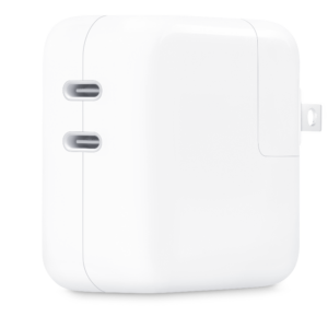 Apple Adaptador de corriente de 35 W con dos puertos USB-C