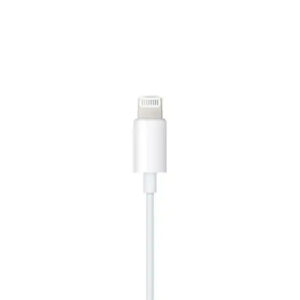 Apple Cable Apple de Lightning a entrada de audio de 3.5 mm (1.2 m) - Blanco – vista 2