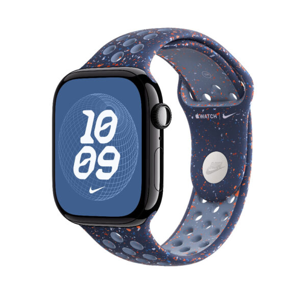 Apple Correa deportiva Nike azul cinta para caja de 46 mm – M/L 1 Apple Correa deportiva Nike azul cinta para caja de 46 mm – M/L – vista 2