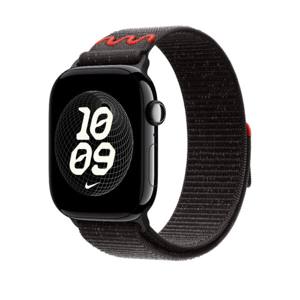 Apple Correa loop deportiva Nike negro medianoche para caja de 46 mm 1 Apple Correa loop deportiva Nike negro medianoche para caja de 46 mm – vista 2