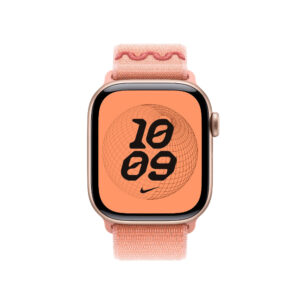 Apple Correa loop deportiva Nike rosa alpenglow para caja de 42 mm – vista 3
