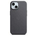 Apple Funda de FineWoven para el iPhone 15 con MagSafe - Negro