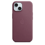 Apple Funda de FineWoven para el iPhone 15 con MagSafe - Rojo mora