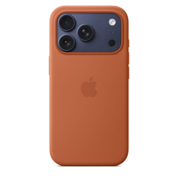 Apple Funda de silicón con MagSafe para el iPhone 17 Pro – Color terracota – vista 2