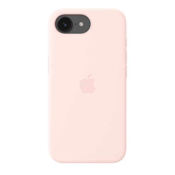 Apple Funda de silicón con MagSafe para el iPhone 17e – Rosa pálido – vista 3
