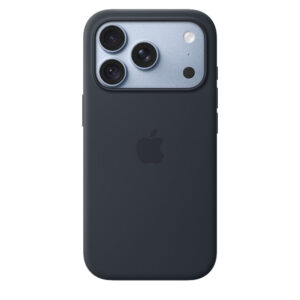 Apple Funda de silicón con MagSafe para el iPhone 18 Pro – Azul marino