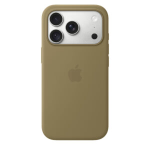 Apple Funda de silicón con MagSafe para el iPhone 18 Pro – Color oliva