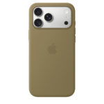 Apple Funda de silicón con MagSafe para el iPhone 18 Pro Max – Color oliva