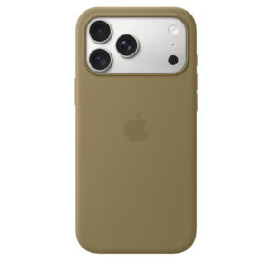 Apple Funda de silicón con MagSafe para el iPhone 18 Pro Max – Color oliva