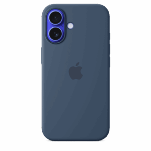 Apple Funda de silicón para el iPhone 16 con MagSafe - Azul denim