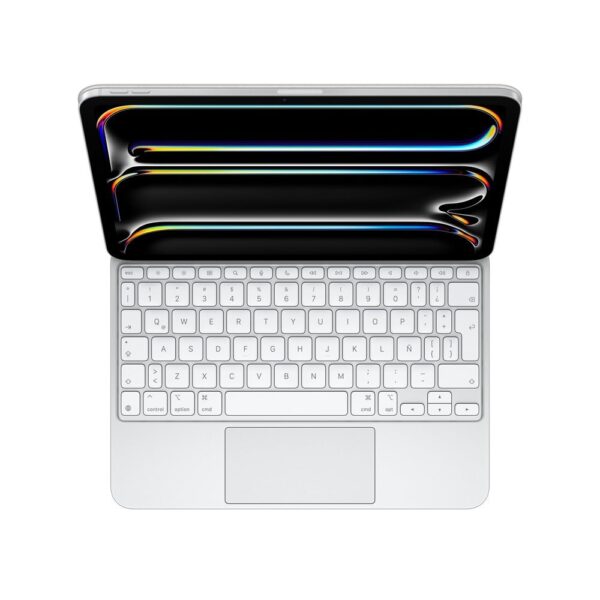 Apple Magic Keyboard para el iPad Pro de 11 pulgadas (M4) - Español (América Latina) - Blanco – vista 4