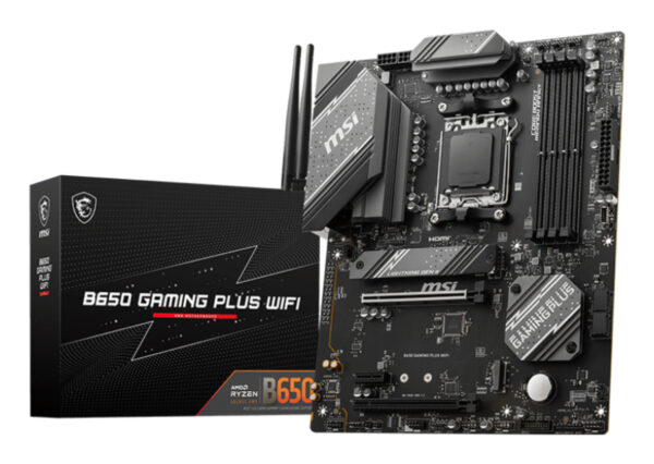 Placa madre MSI B650 GAMING PLUS WIFI AMD B650 Zócalo AM5 ATX B650-GAMING-PLUS-WIFI Placa madre MSI B650 - Placa madre MSI B650 GAMING PLUS WIFI AMD B650 Zócalo AM5 ATX B650-GAMING-PLUS-WIFI