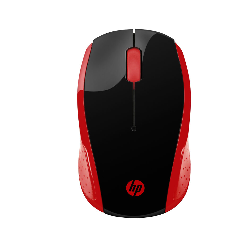 Mouse inalámbrico HP 200 rojo 2HU82AA, 2.4 GHz