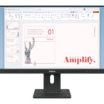 Monitor Lenovo ThinkVision E24-40 - Monitor Lenovo ThinkVision E24-40 23.8" Full HD 100 Hz ajustable en altura 64BAMAR1LA