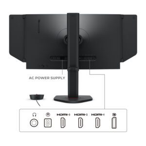 Monitor ZOWIE XL2566X+ 62,2 cm (24.5″) 1920 x 1080 píxeles Full HD Negro 9HLMRLBQBL - Image 3