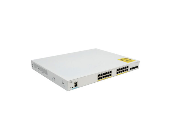 Switch Cisco Catalyst 1000 C1000-24FP-4G-L 24 puertos Gigabit Full PoE+, 4 SFP 1G, 370 W 1 Switch Cisco Catalyst 1000 C1000-24FP-4G-L 24 puertos Gigabit Full PoE+, 4 SFP 1G, 370 W vista 2