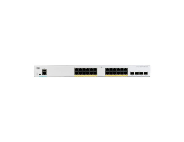 Switch Cisco Catalyst 1000 C1000-24T-4G-L 24 puertos Gigabit de datos, 4 SFP 1G Switch Cisco Catalyst 1000 C1000-24T-4G-L - Switch Cisco Catalyst 1000 C1000-24T-4G-L 24 puertos Gigabit de datos, 4 SFP 1G