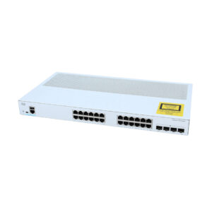 Switch Cisco Catalyst 1000 C1000-24T-4X-L 24 puertos Gigabit de datos, 4 SFP+ 10G vista 2