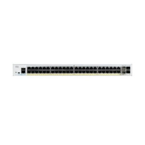 Switch Cisco Catalyst 1000 C1000-48P-4X-L 48 puertos Gigabit PoE+, 4 SFP+ 10G, 370 W