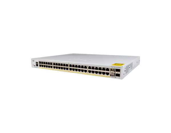 Switch Cisco Catalyst 1000 C1000-48P-4X-L 48 puertos Gigabit PoE+, 4 SFP+ 10G, 370 W 1 Switch Cisco Catalyst 1000 C1000-48P-4X-L 48 puertos Gigabit PoE+, 4 SFP+ 10G, 370 W vista 2