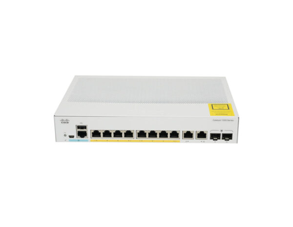 Switch Cisco Catalyst 1000 C1000-8T-2G-L 8 puertos Gigabit de datos, 2 uplinks 1G combo Switch Cisco Catalyst 1000 C1000-8T-2G-L 8 puertos Gigabit de datos, 2 uplinks 1G combo