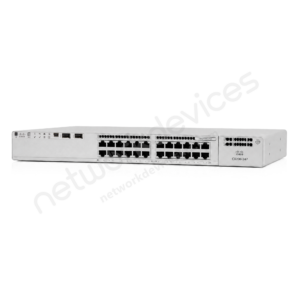 Switch Cisco Catalyst 9200 C9200-24P-E 24 puertos Gigabit PoE+, uplinks modulares vista 2