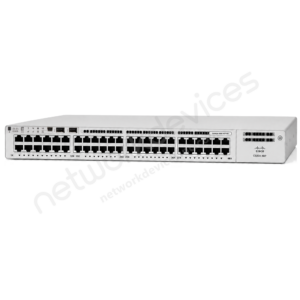 Switch Cisco Catalyst 9200 C9200-48P-E 48 puertos Gigabit PoE+, uplinks modulares 3 Switch Cisco Catalyst 9200 C9200-48P-E 48 puertos Gigabit PoE+, uplinks modulares vista 2