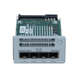 Módulo de red Cisco C9200-NM-4G para Catalyst 9200, 4 puertos 1G SFP vista 2
