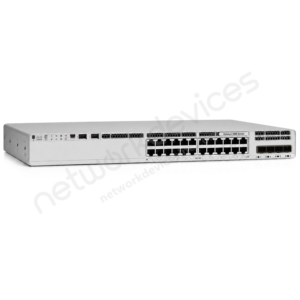 Switch Cisco Catalyst 9200L C9200L-24PXG-4X-E 24 puertos PoE+ (8 Multigigabit y 16 Gigabit), uplinks 4 x 10G SFP+