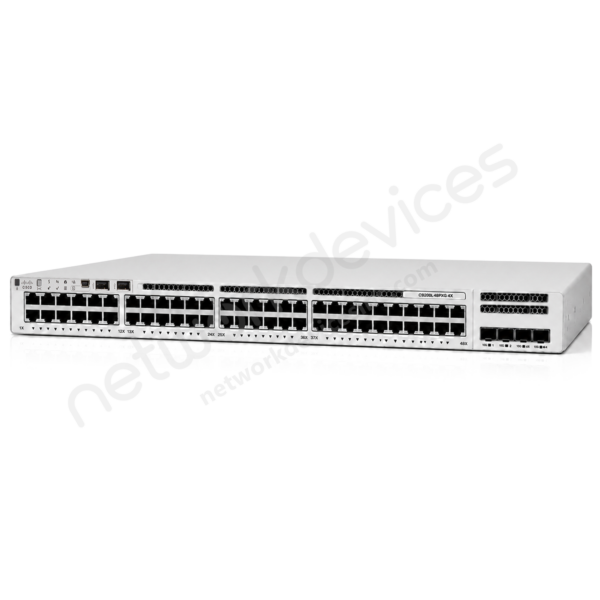 Switch Cisco Catalyst 9200L C9200L-48PXG-4X-E 48 puertos PoE+ (8 Multigigabit y 40 Gigabit), uplinks 4 x 10G SFP+ 1 Switch Cisco Catalyst 9200L C9200L-48PXG-4X-E 48 puertos PoE+ (8 Multigigabit y 40 Gigabit), uplinks 4 x 10G SFP+ vista 2