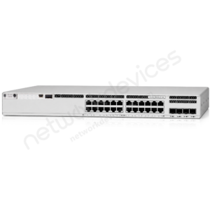Switch Cisco Catalyst 9300L C9300L-24P-4G-E 24 puertos Gigabit PoE+, uplinks 4 x 1G SFP vista 2