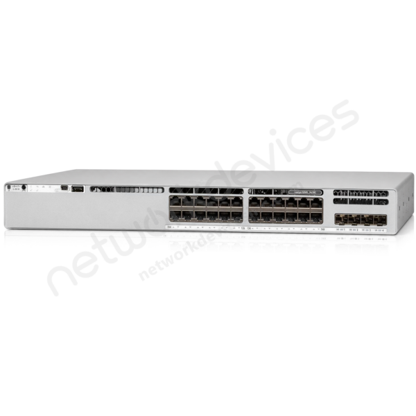 Switch Cisco Catalyst 9300L C9300L-24T-4G-E 24 puertos Gigabit de datos, uplinks 4 x 1G SFP 1 Switch Cisco Catalyst 9300L C9300L-24T-4G-E 24 puertos Gigabit de datos, uplinks 4 x 1G SFP vista 2