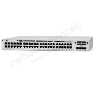 Switch Cisco Catalyst 9300L C9300L-48P-4G-E 48 puertos Gigabit PoE+, uplinks 4 x 1G SFP vista 2