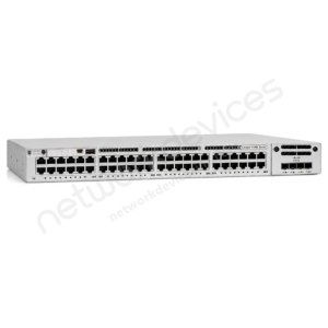 Switch Cisco Catalyst 9300L C9300L-48P-4X-E 48 puertos Gigabit PoE+, uplinks 4 x 10G SFP+