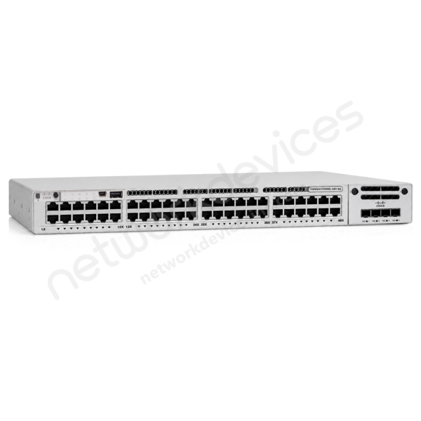 Switch Cisco Catalyst 9300L C9300L-48T-4G-E 48 puertos Gigabit de datos, uplinks 4 x 1G SFP Switch Cisco Catalyst 9300L C9300L-48T-4G-E 48 puertos Gigabit de datos, uplinks 4 x 1G SFP