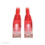 Cable Patch Tripp Lite Snagless Cat6 - Cable Patch Moldeado Tripp-Lite Snagless Cat6 Gigabit (RJ45 M/M) - Rojo, de 2.13 mts N201-007-RD