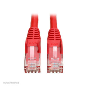 Cable Patch Moldeado Tripp-Lite Snagless Cat6 Gigabit (RJ45 M/M) - Rojo, de 2.13 mts N201-007-RD 1 Cable Patch Tripp Lite Snagless Cat6 - Cable Patch Moldeado Tripp-Lite Snagless Cat6 Gigabit (RJ45 M/M) - Rojo, de 2.13 mts N201-007-RD