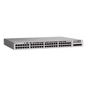 Switch Cisco Catalyst 9200L C9200L-48PL-4X-E 48 puertos Gigabit PoE+ parcial, uplinks 4 x 10G SFP+