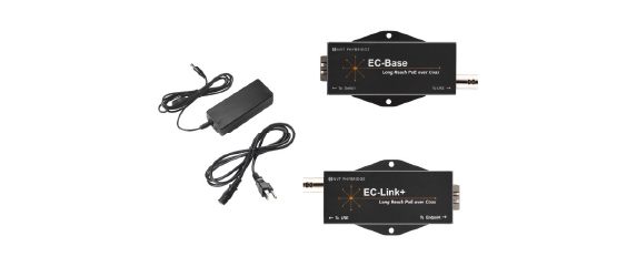 Kit extensor NVT Phybridge EC NV-ECLK-PLS-XKIT, 1 puerto PoE sobre coaxial hasta 1,830 m