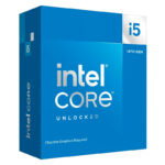 Procesador Intel Core i5-14600KF - Procesador Intel Core i5-14600KF 3.50/5.30GHz, 24 MB Intel Smart Caché, LGA1700, 125W/181W BX8071514600KF