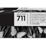 Cabezal de impresión HP 711 - Cabezal de impresión HP 711 original C1Q10A para DesignJet T120/T520