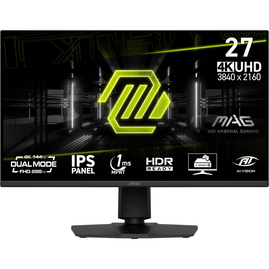 Monitor MSI MAG 275UPD E14 68,6 cm (27") 3840 x 2160 píxeles 4K Ultra HD Negro MAG-275UPD-E14