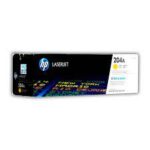 Tóner HP 204A - Tóner HP 204A Amarillo original CF512A para LaserJet Pro M154, 900 páginas