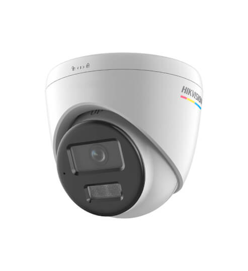 Hikvision DS-2CD1327G2H-LIU ColorVu turret IP 2 MP Smart Hybrid Light 2.8 mm D-WDR IP67 con IR y audio