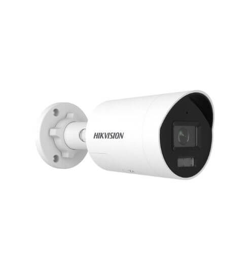 Hikvision DS-2CD2087G3-LI2UY/SRB ColorVu 3.0 mini bullet IP 8 MP 2.8 mm Smart Hybrid Light IR audio y luz estroboscópica