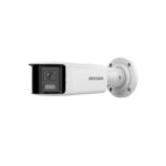 Hikvision DS-2CD2T47G2P-LSU/SL Cámara tubo IP 4 MP exterior panorámica con audio y alarma