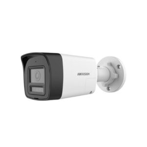 Hikvision DS-2CE16K0T-LPXTS Turbo 8.0 bullet 3K audio 2 vías y sirena IR 25 m 2.8 mm